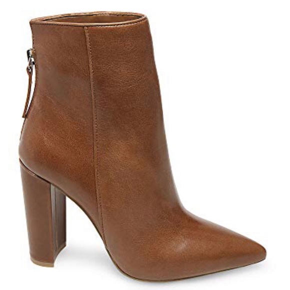 Steve Madden Trista Cognac Boots New Bootie - Picture 1 of 4